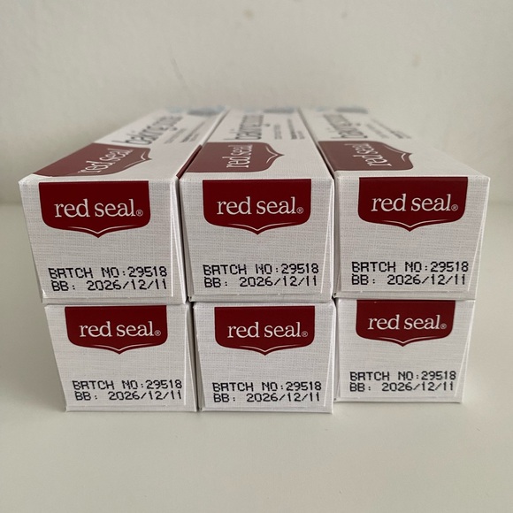 Lot of 6 Red Seal Baking Soda Toothpaste - Picture 2 of 2